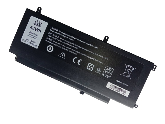 Battery Dell Inspiron 15 7547 Series D2VF9 : 11. V-3705mAh Black (CBB)