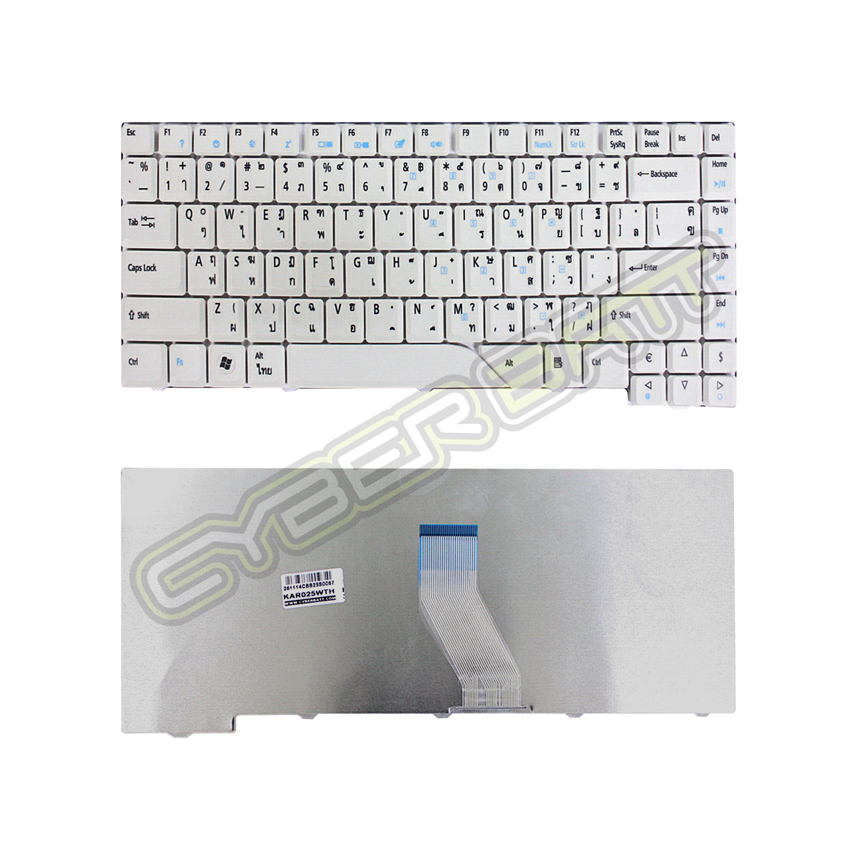 Keyboard Acer Aspire 4520 White TH 