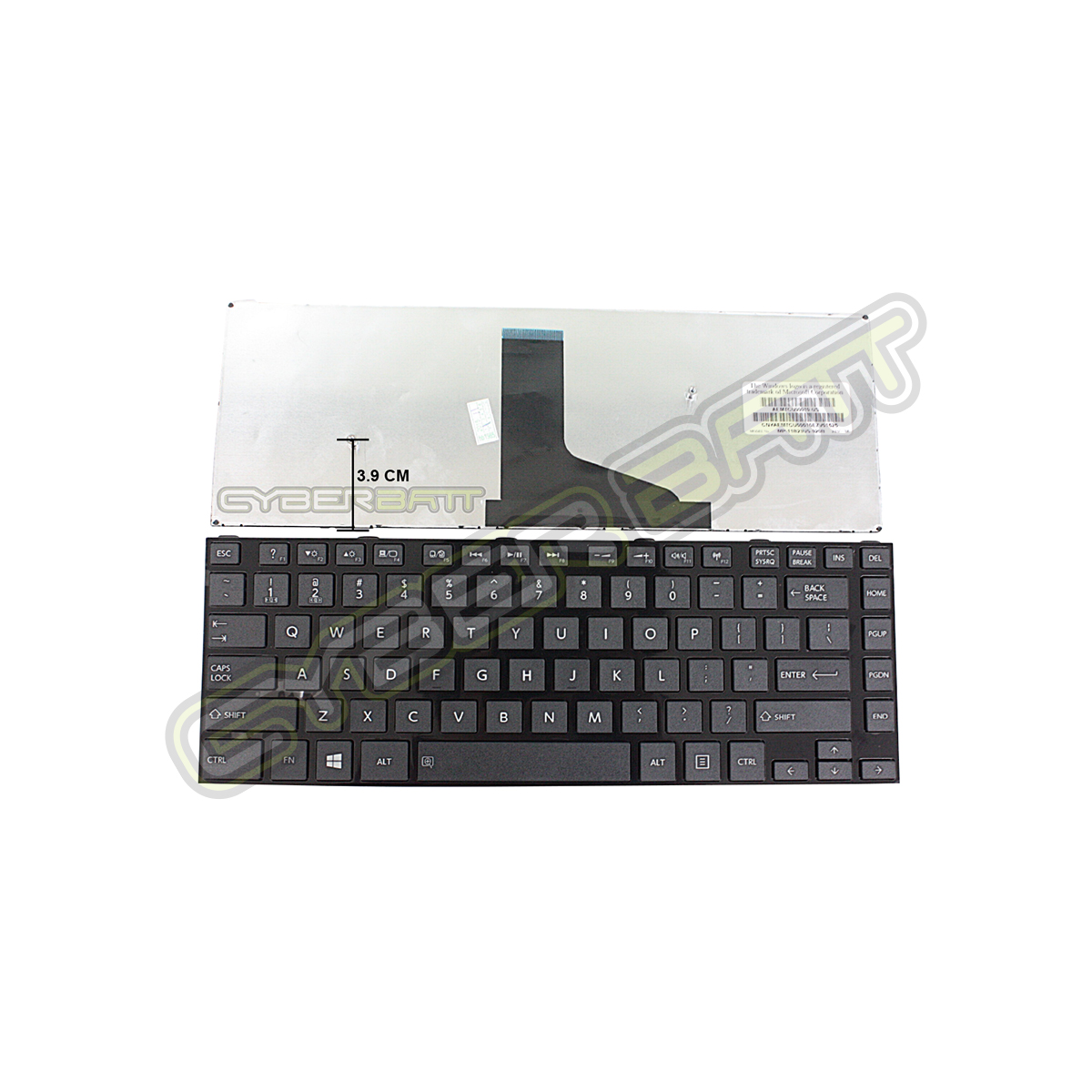 Keyboard Toshiba Satellite L40-A Black US 