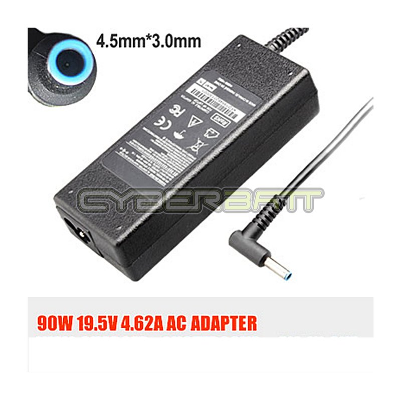Adapter HP 19.5V-4.62A : 90W (4.5*3.0*12 mm with pin) Cyberbatt