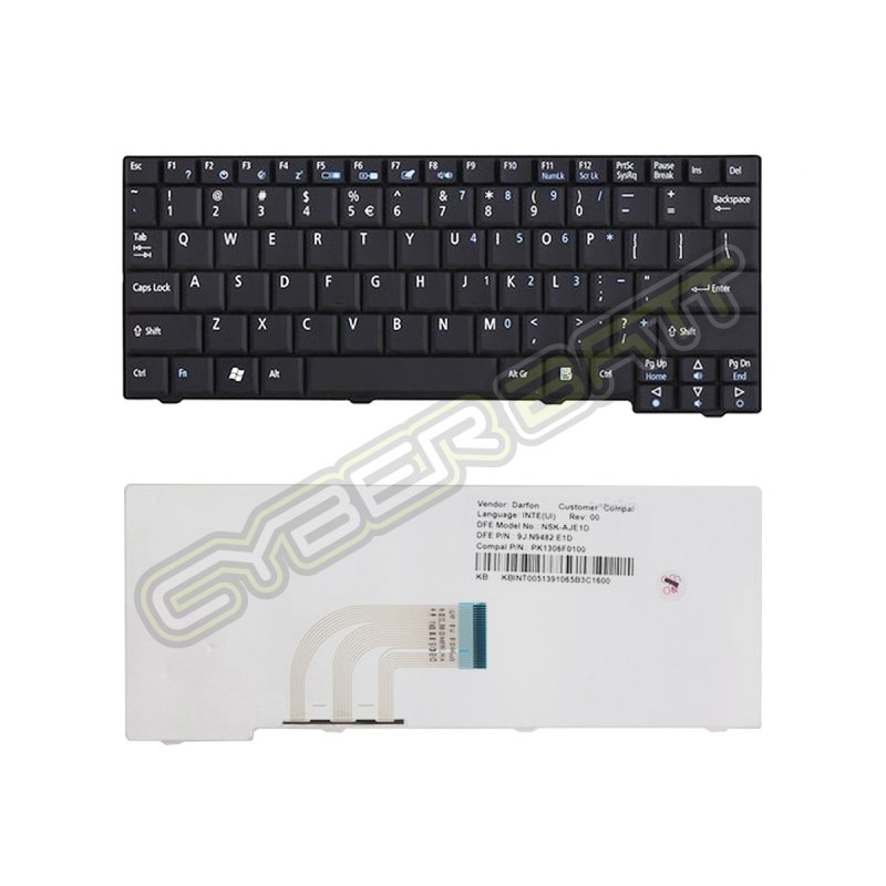 Keyboard Acer Aspire One D250 Black TH 