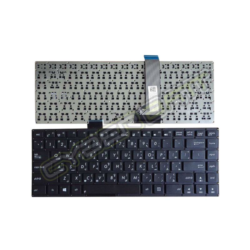 Keyboard Asus N46 Black TH 