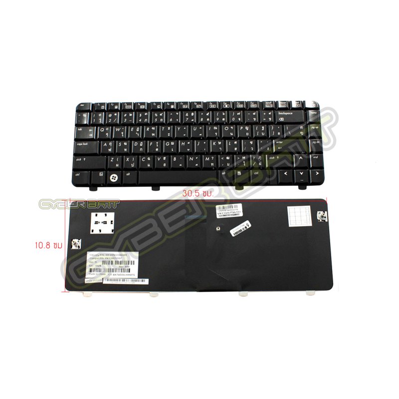 Keyboard HP/Compaq Presario CQ35 Black TH 