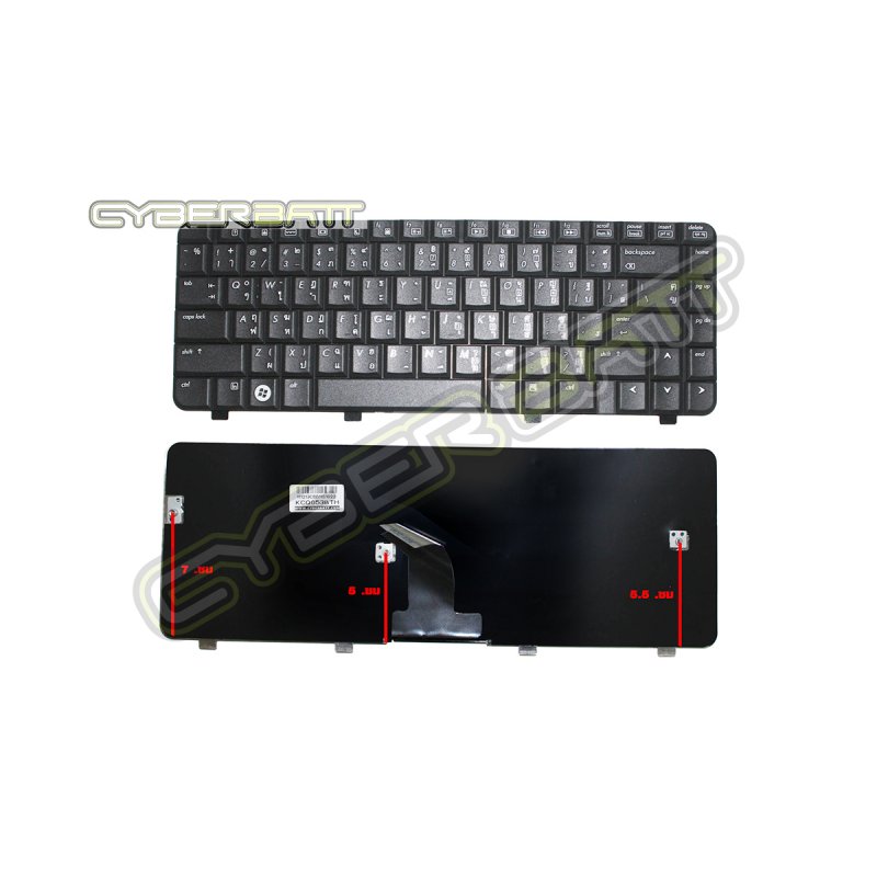 Keyboard HP/Compaq Presario CQ40/CQ45 Black TH 