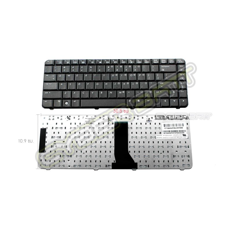 Keyboard HP/Compaq Presario CQ50 Black US 