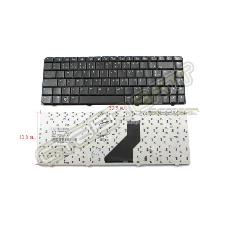 Keyboard HP/Compaq Presario V6000/F700 Black UK (Big Enter)  
