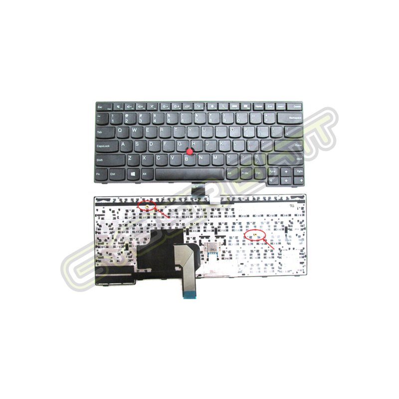 Keyboard Lenovo E450 E455 E460 Black US 