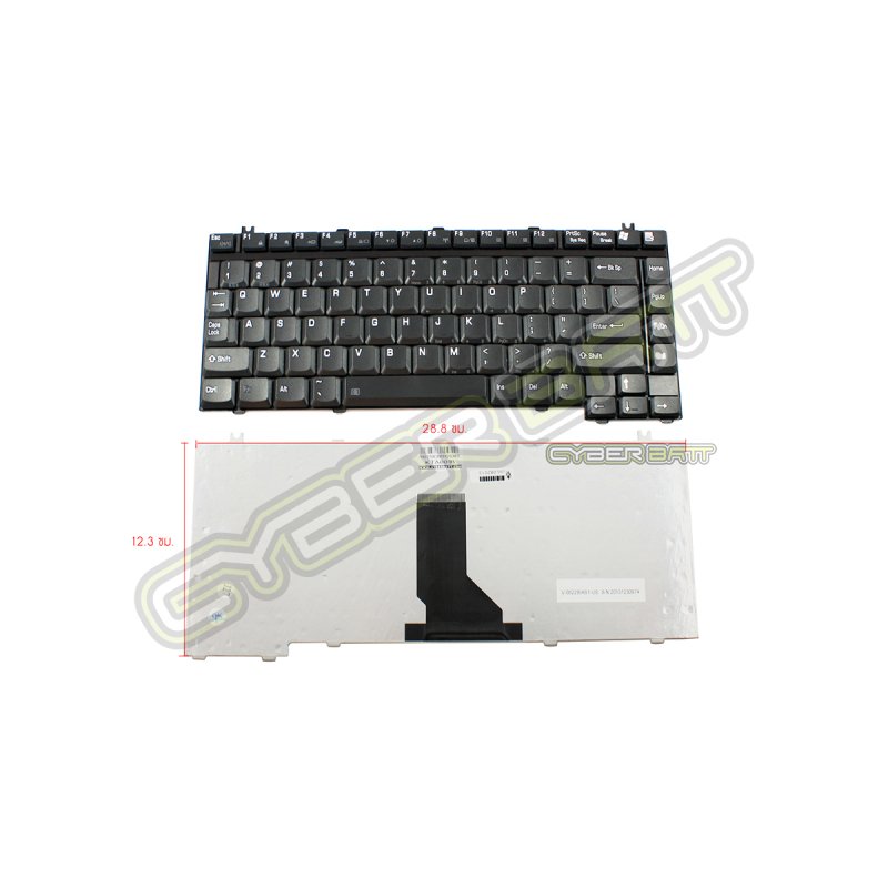 Keyboard Toshiba Satellite A10 Black US 