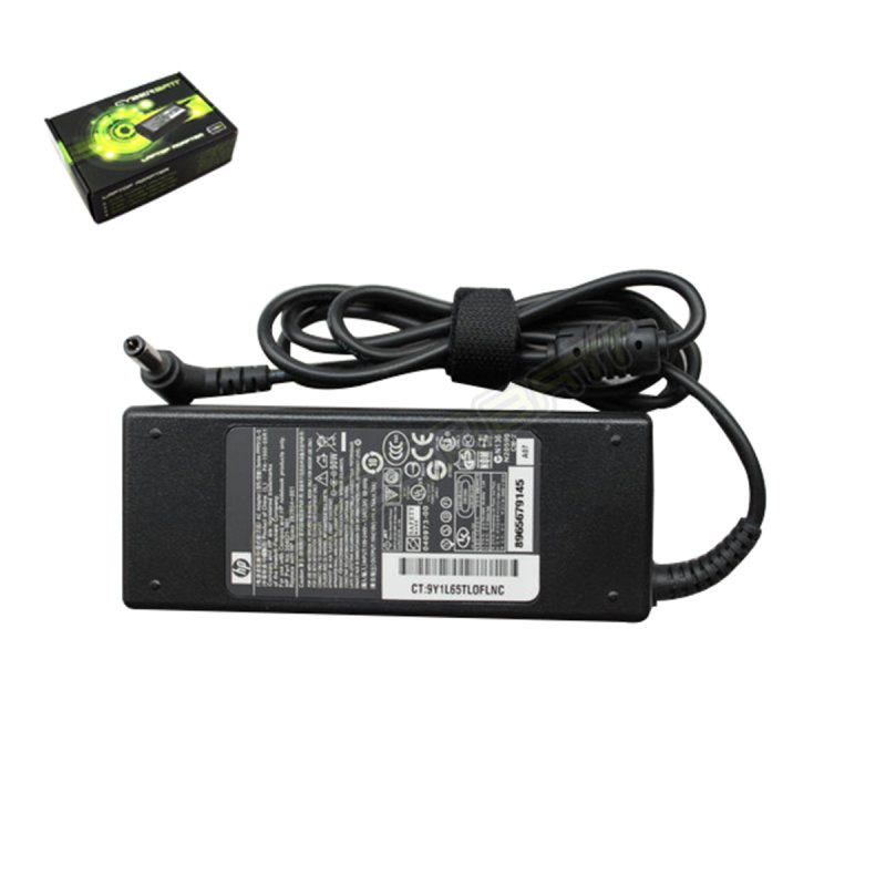 Adapter HP 18.5V-4.90A : 90W (5.5*2.5*12 mm) Cyberbatt