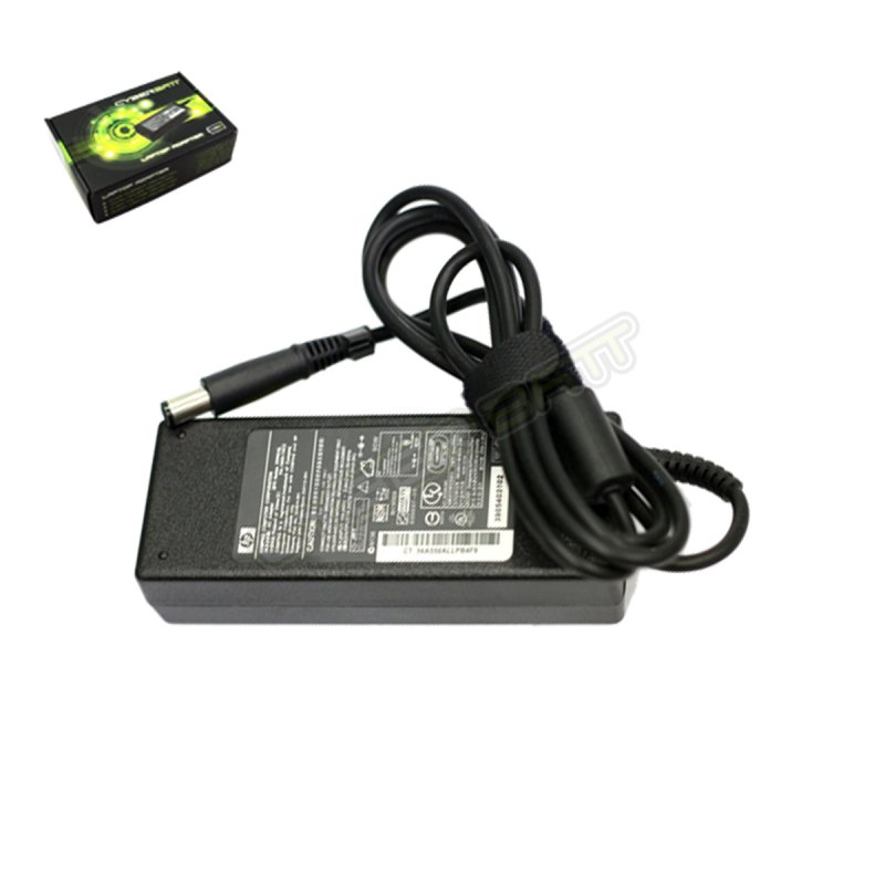Adapter HP 18.5V-4.90A : 90W (7.4*5.0*12 mm with pin) Cyberbatt