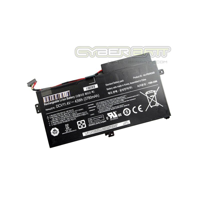 Battery Samsung NP370:10.8V-4000mAh Black (CBB)