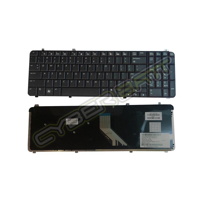 Keyboard HP/Compaq Pavilion DV6-1000 Series Black US