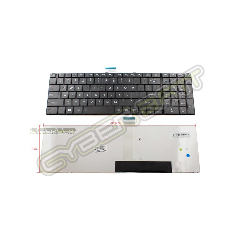 Keyboard Toshiba Satellite L850 Black US 