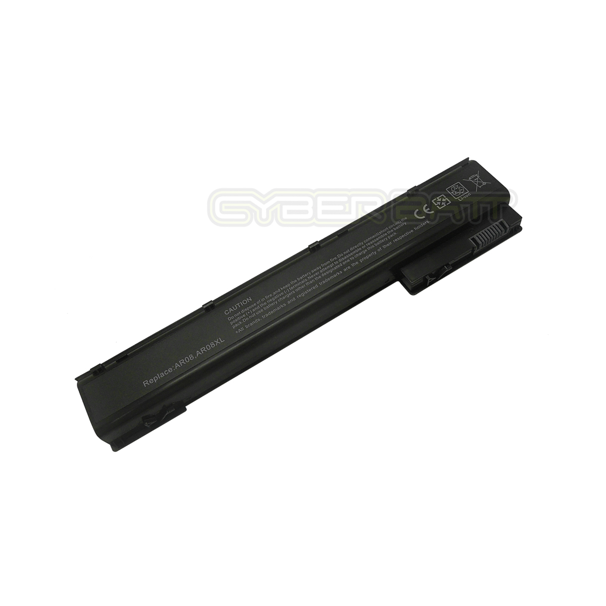 Battery HP ZBook 15 Series AR08 : 14.4V-4400mAh Black (CYBERBATT)