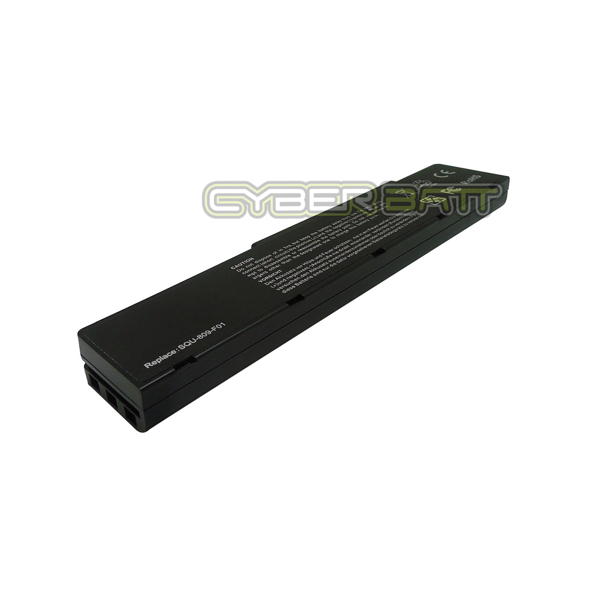 Battery Fujitsu Amilo Pi3560 SQU-809-F01 : 11.1V-4400mAh Black (CYBERBATT)