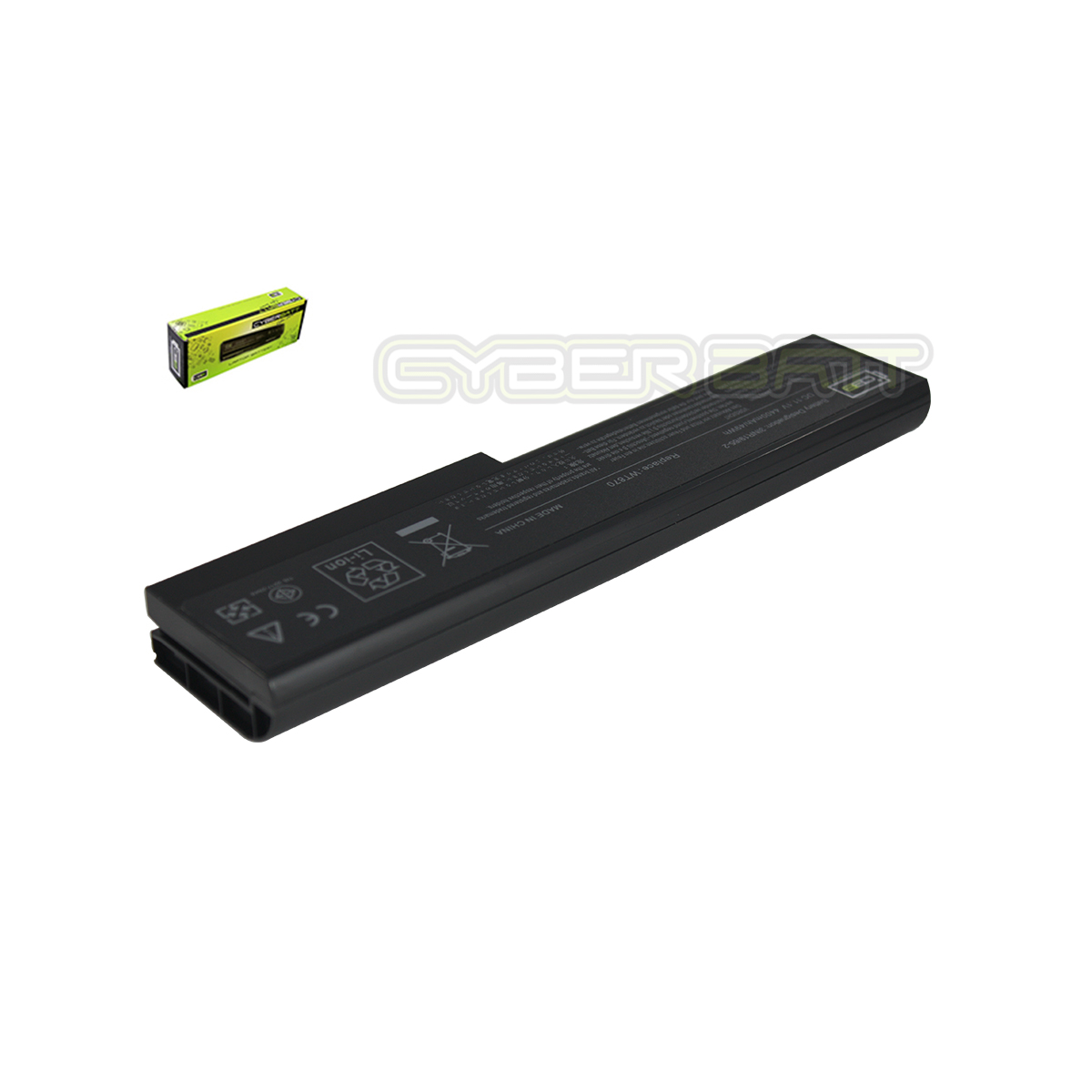 Battery Dell Studio 1435 : 11.1V-4400mAh Black (CYBERBATT)
