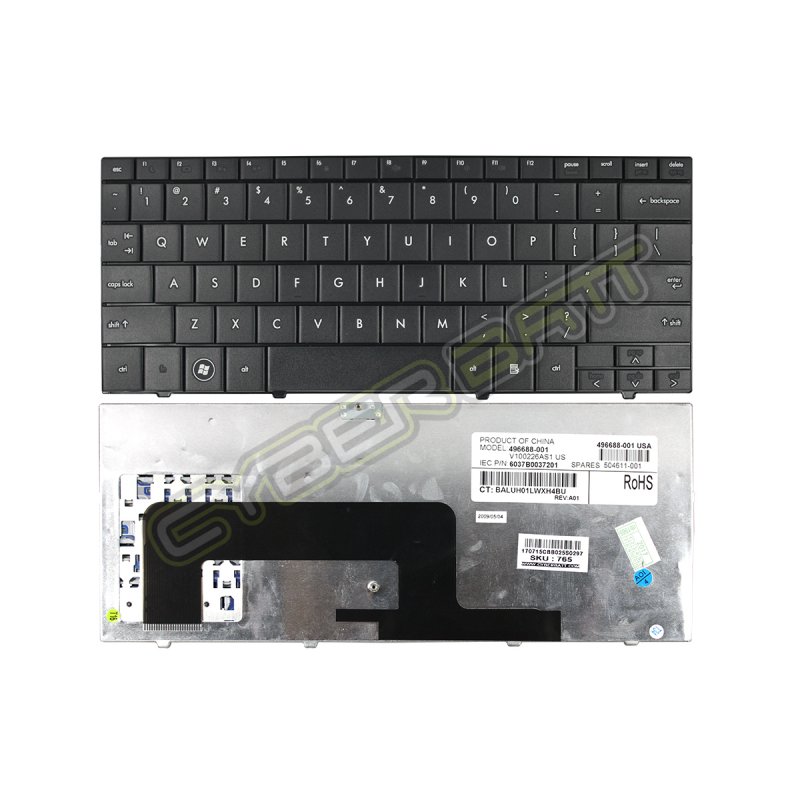 Keyboard HP/Compaq MINI 110-1000 Series Black US 