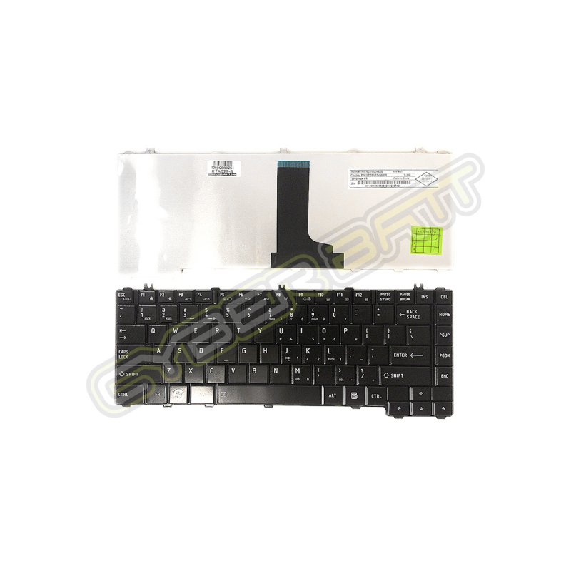 Keyboard Toshiba Satellite L640 Black US 