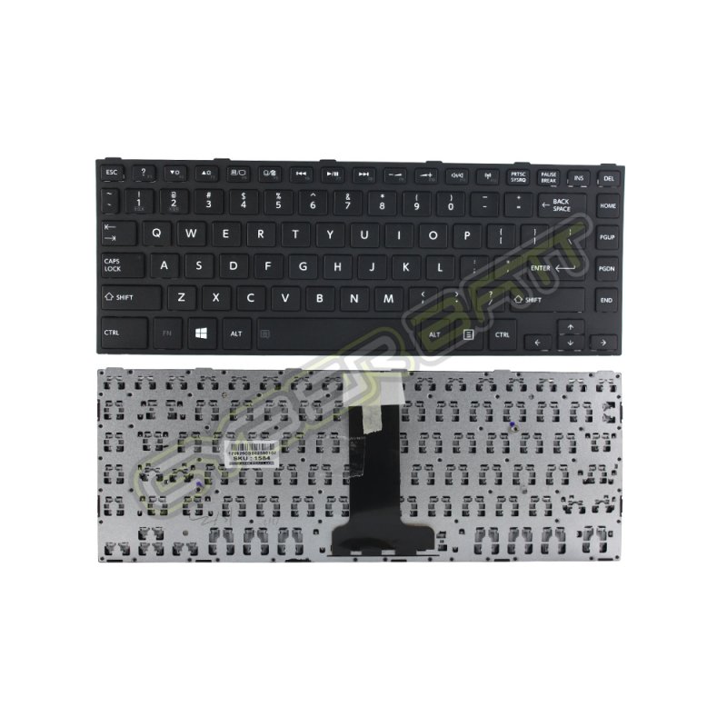 Keyboard Toshiba Satellite C40-B Black US