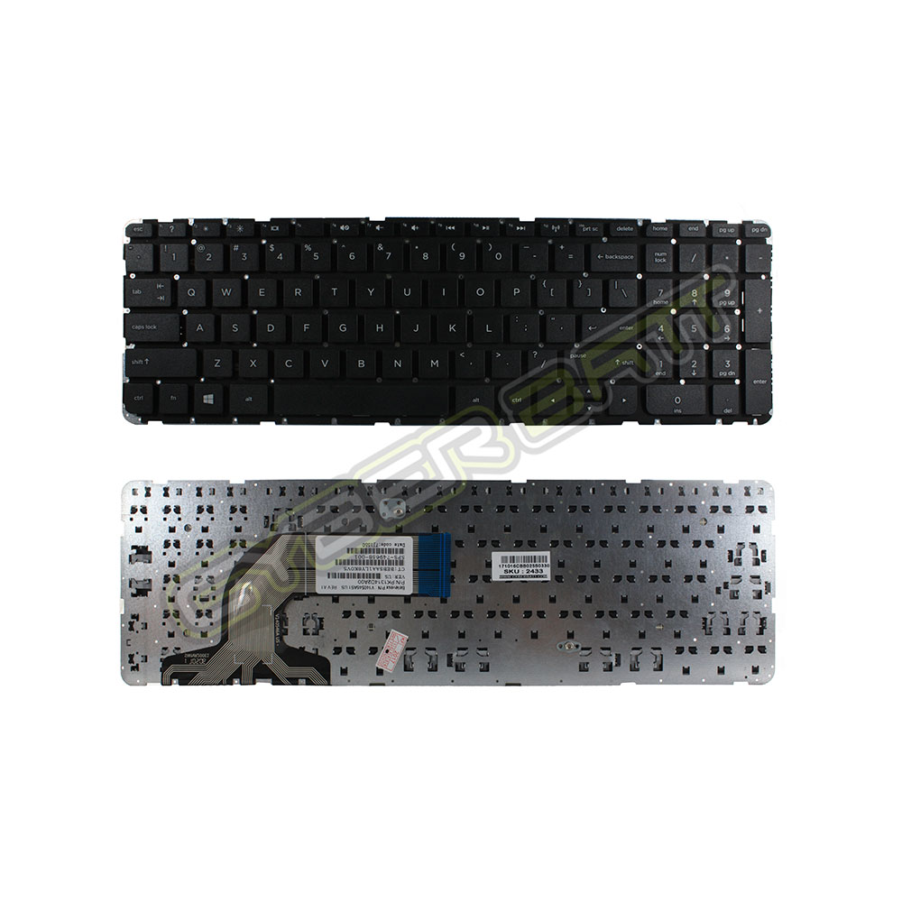 Keyboard HP/Compaq Pavilion 15T Black US (Without Frame)