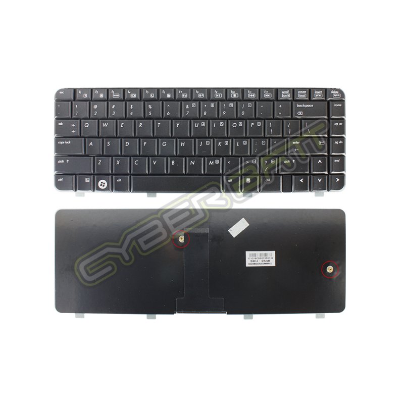 Keyboard HP/Compaq 6520S Black US