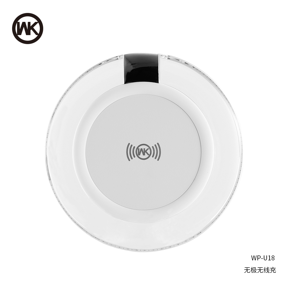 Wireless Charger WP-U18 Apolar Without a Cable (White) 