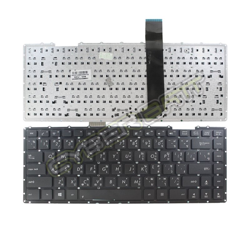 Keyboard Asus X401 Black TH 