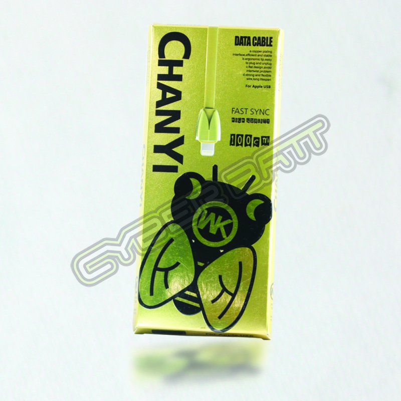 CHARGING CABLE WDC-002 Lightning Cicada's wing (Gold) 