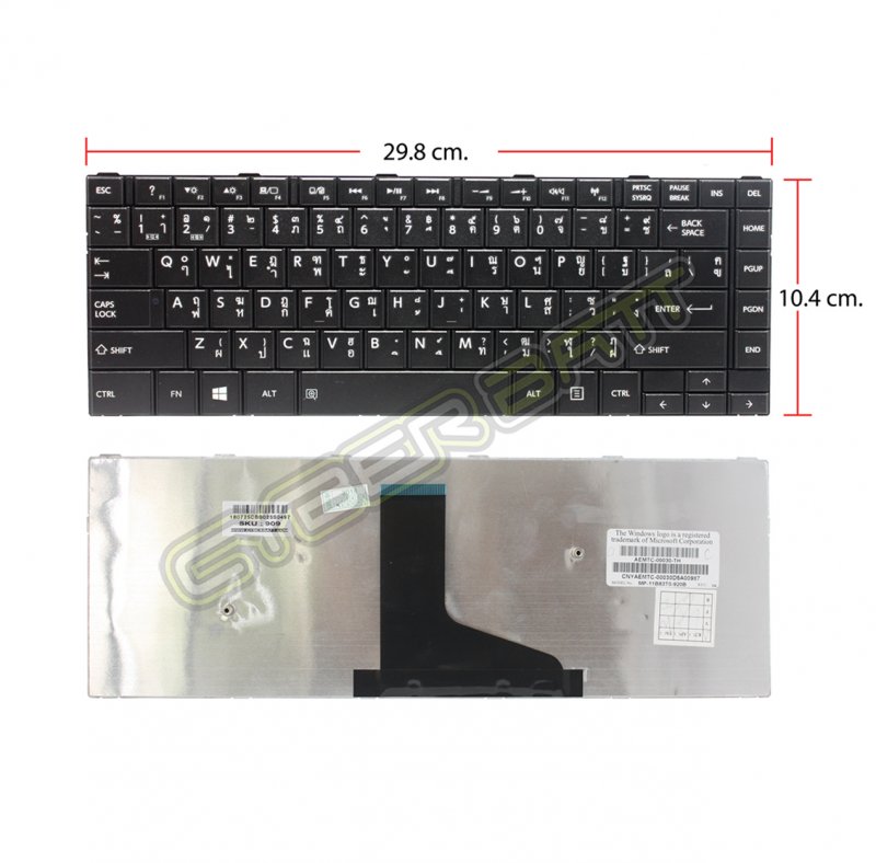 Keyboard Toshiba Satellite L40-A Black TH  Series 2