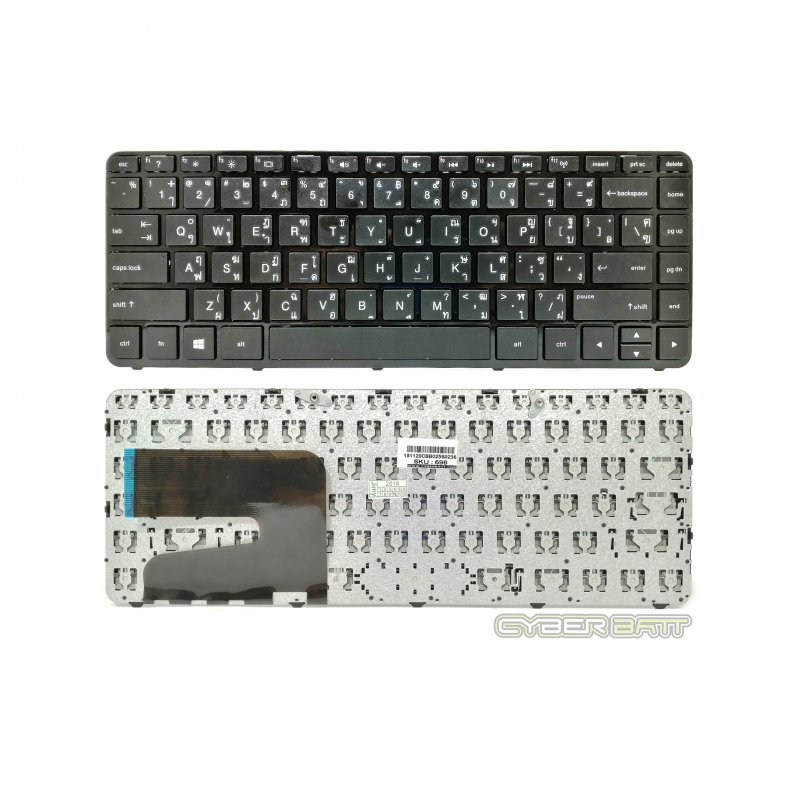 Keyboard HP Pavilion 14-D Series Black TH (With Frame)
