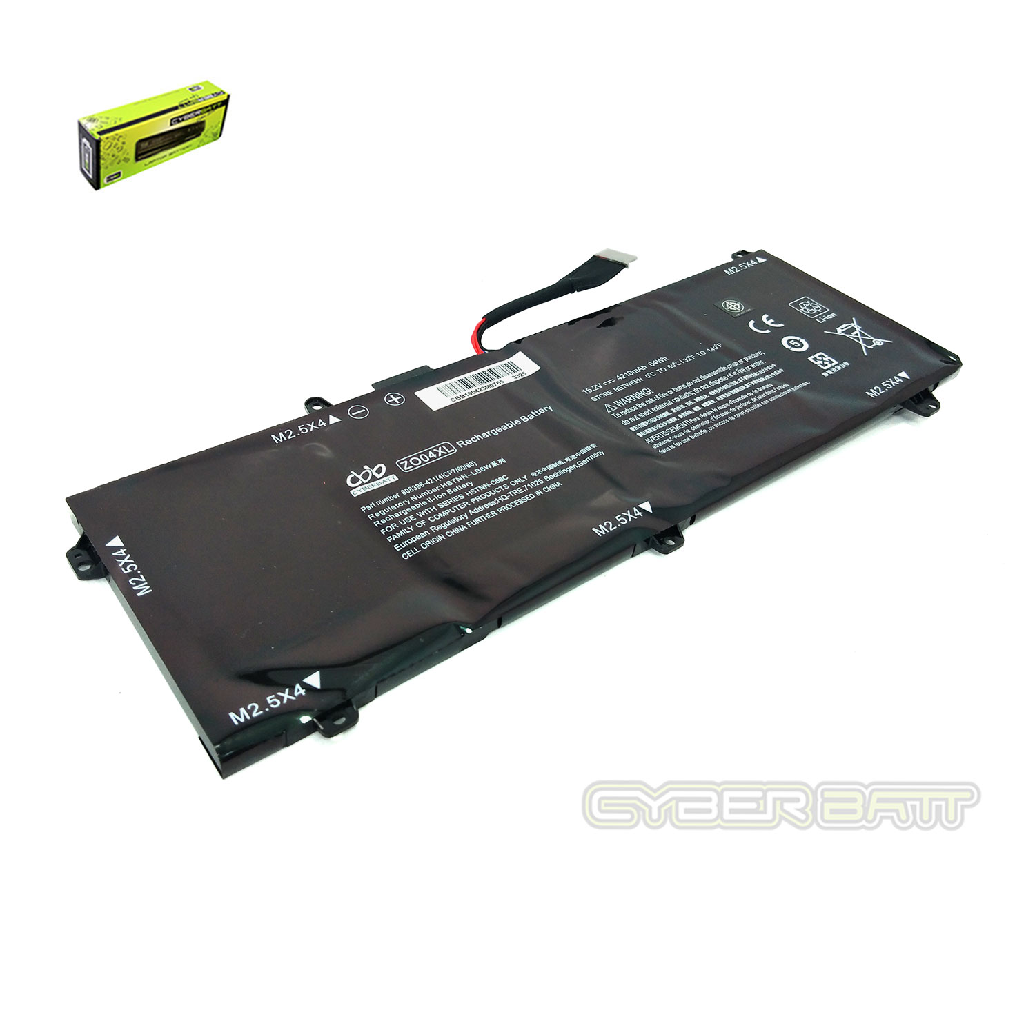 Battery HP Zbook Studio G3 Series ZO04-4S1P : 15.2V-4210mAh Black (CBB)