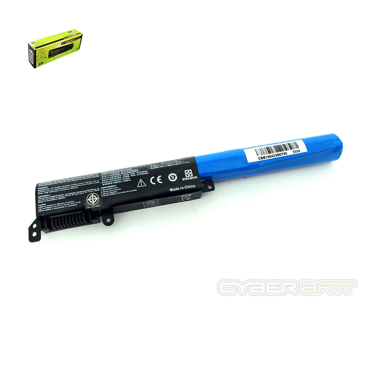 Battery Asus VivoBook X441SA X441-3S1P : 10.8V-2200mAh Black (CBB)