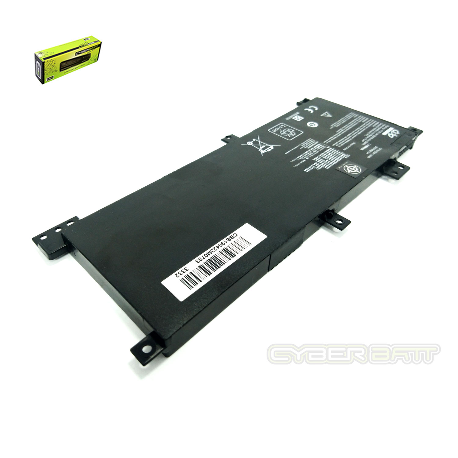 Battery Asus X456UA X456-2S1P : 7.6 V-5000mAh -38Wh Black (CBB)