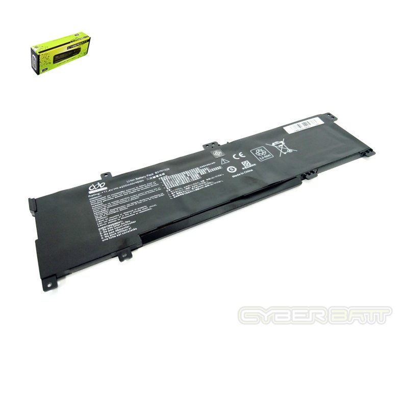 Battery Asus K501 B31N1429-3S1P : 11.4 V- 48Wh Black (CBB)