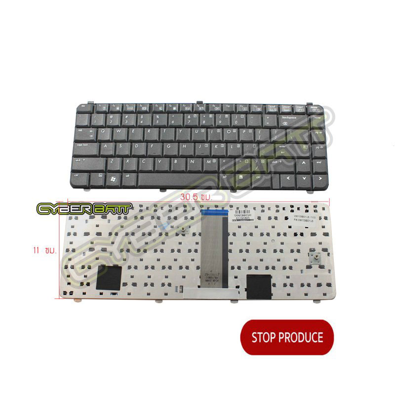 Keyboard HP/Compaq 6530 Series Black US 