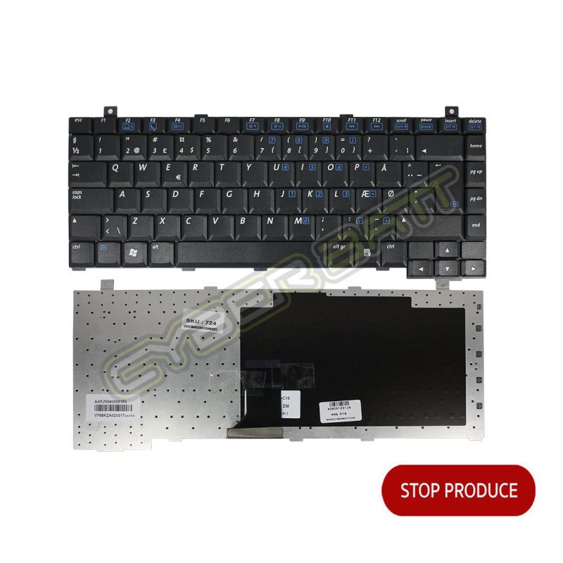 Keyboard HP/Compaq Presario B3800 Series Black UK (Big Enter)  