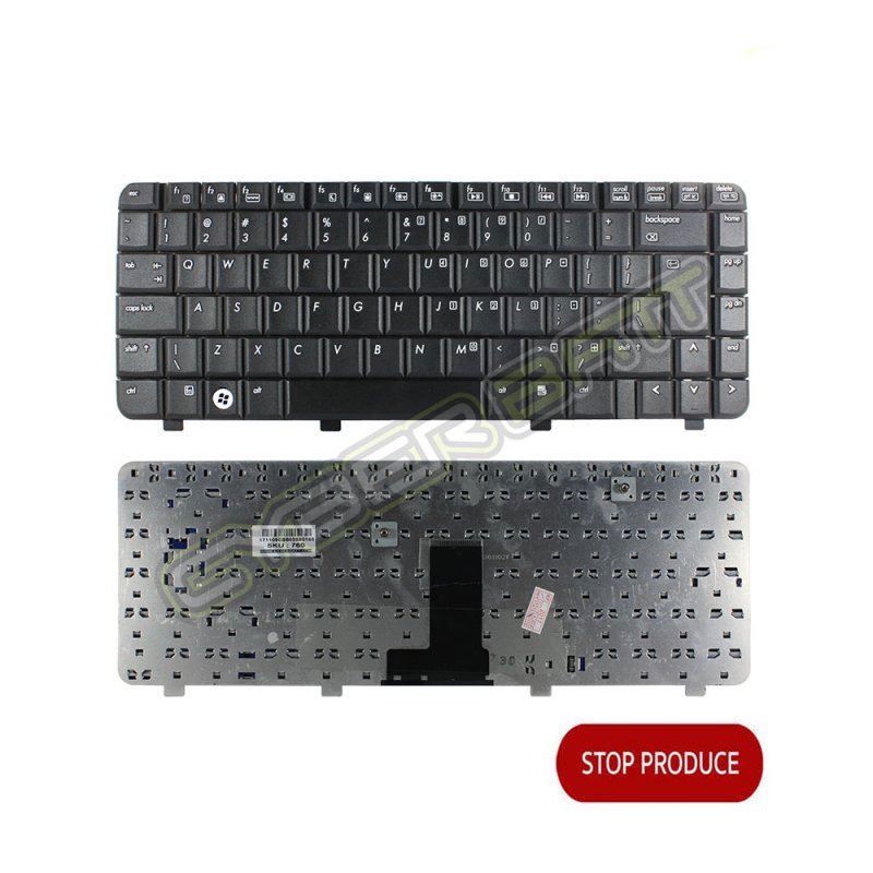 Keyboard HP/Compaq 510 530  French Layout Black UK (Big Enter)  