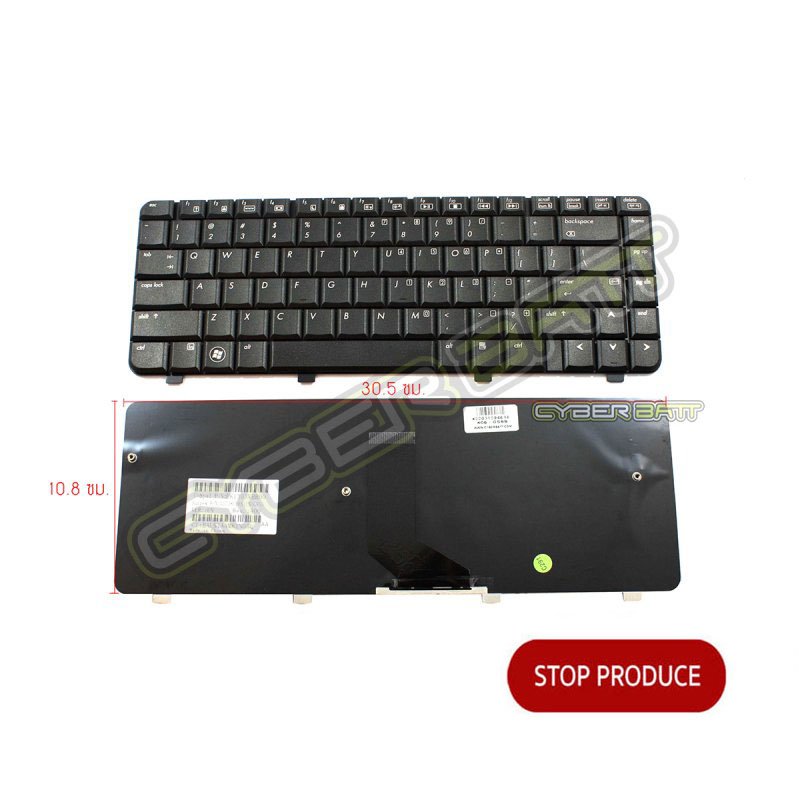 Keyboard HP/Compaq Pavilion DV4 Black US 
