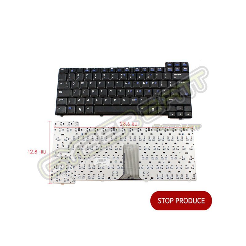 Keyboard HP/Compaq Presario X1000 Black UK (Big Enter)  