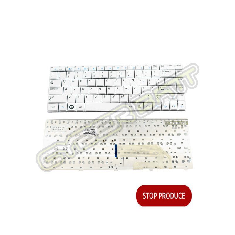 Keyboard Samsung X420 White US 