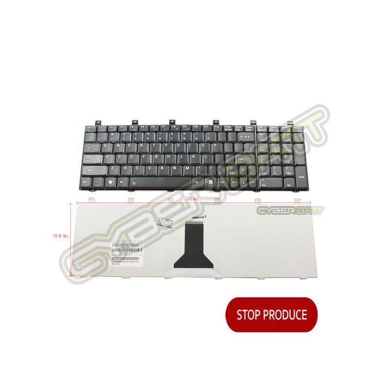 Keyboard Toshiba Satellite P100 Black US 