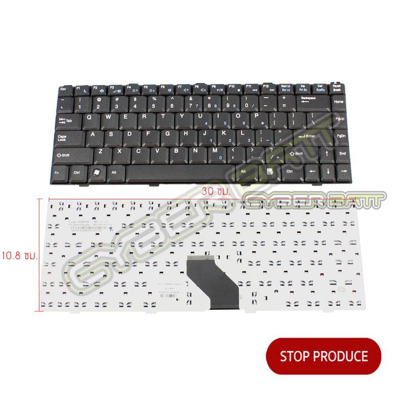 Keyboard Asus Z96/S96 Black US 