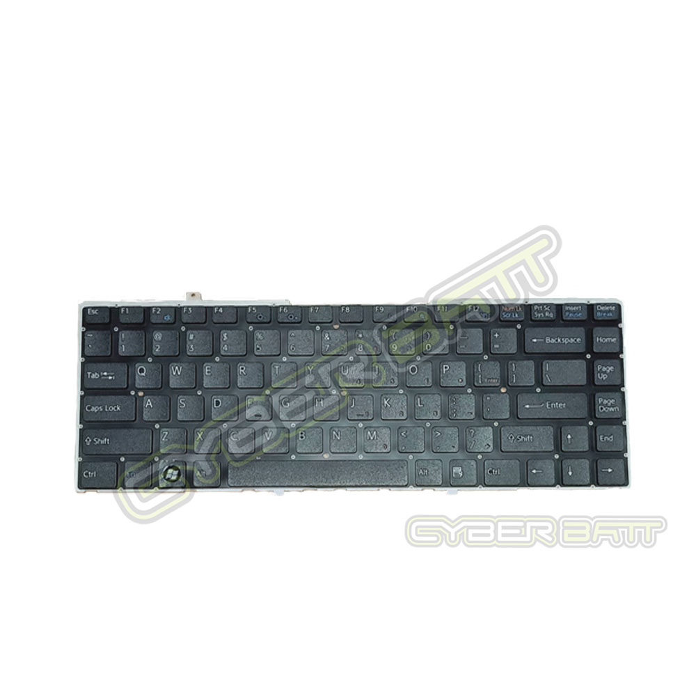 Keyboard Sony Vaio VGN-FW Series Black US (With Black Frame)