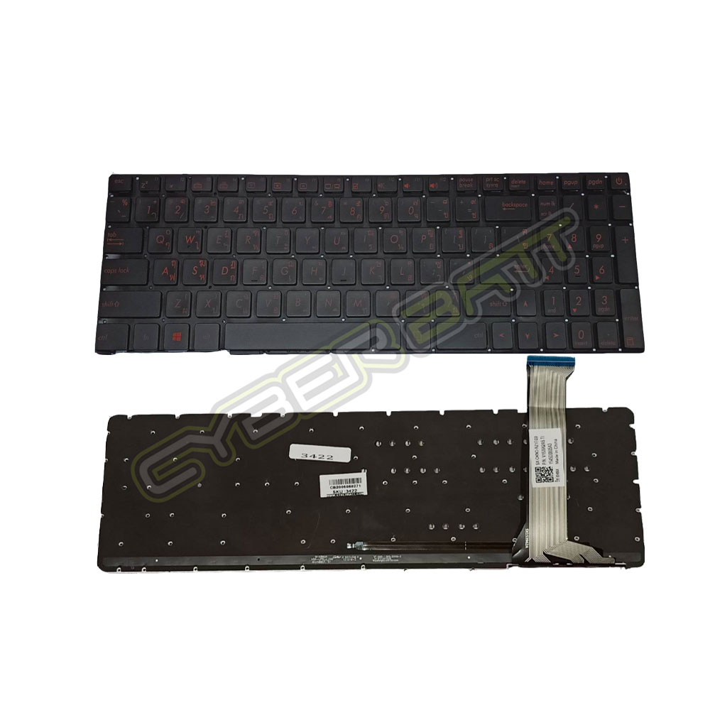 Keyboard Asus ROG GL552 Black TH (LED BACKLIGHT)