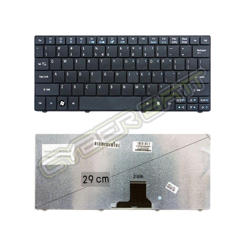 Keyboard Acer Aspire 1410 Black US 