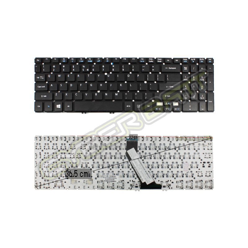 Keyboard Acer Aspire V5-531 Black US คีบอร์ดโน๊ตบุ๊ค