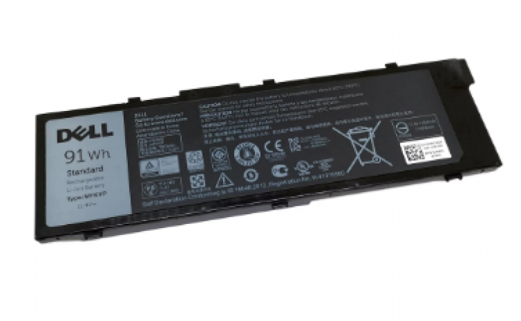 Battery Dell Precision 7510 : 11.4V - 7580 mAh Black (Original)